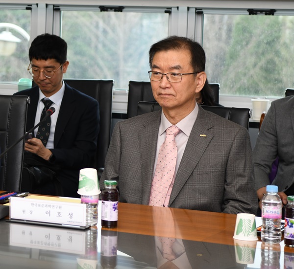 한국표준과학연구원 이호성 원장