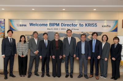 New BIPM Director Visits KRISS