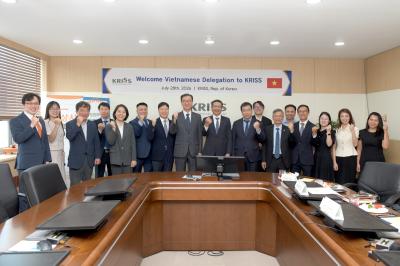 Vietnamese Ministry of Science and Technology (MOST) Delegation Visits KRISS
