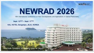 KRISS Hosts the International Optical Radiometry Conference "NEWRAD 2026"