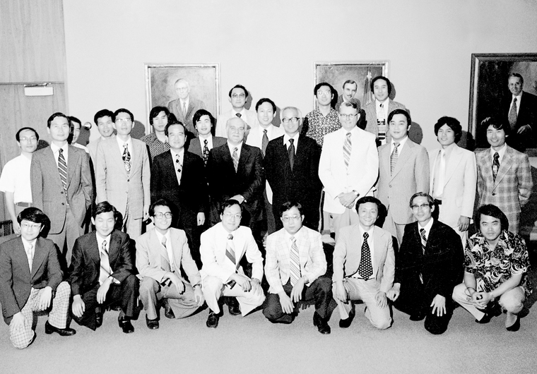 미국 국립표준국에서 연수 중인 한국표준연구소 직원들
